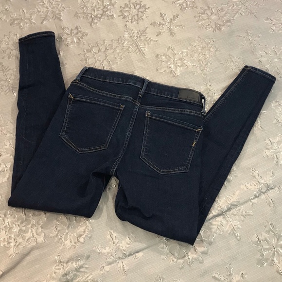 Express Button Fly Mid-rise Denim Size 4S - Picture 5 of 8